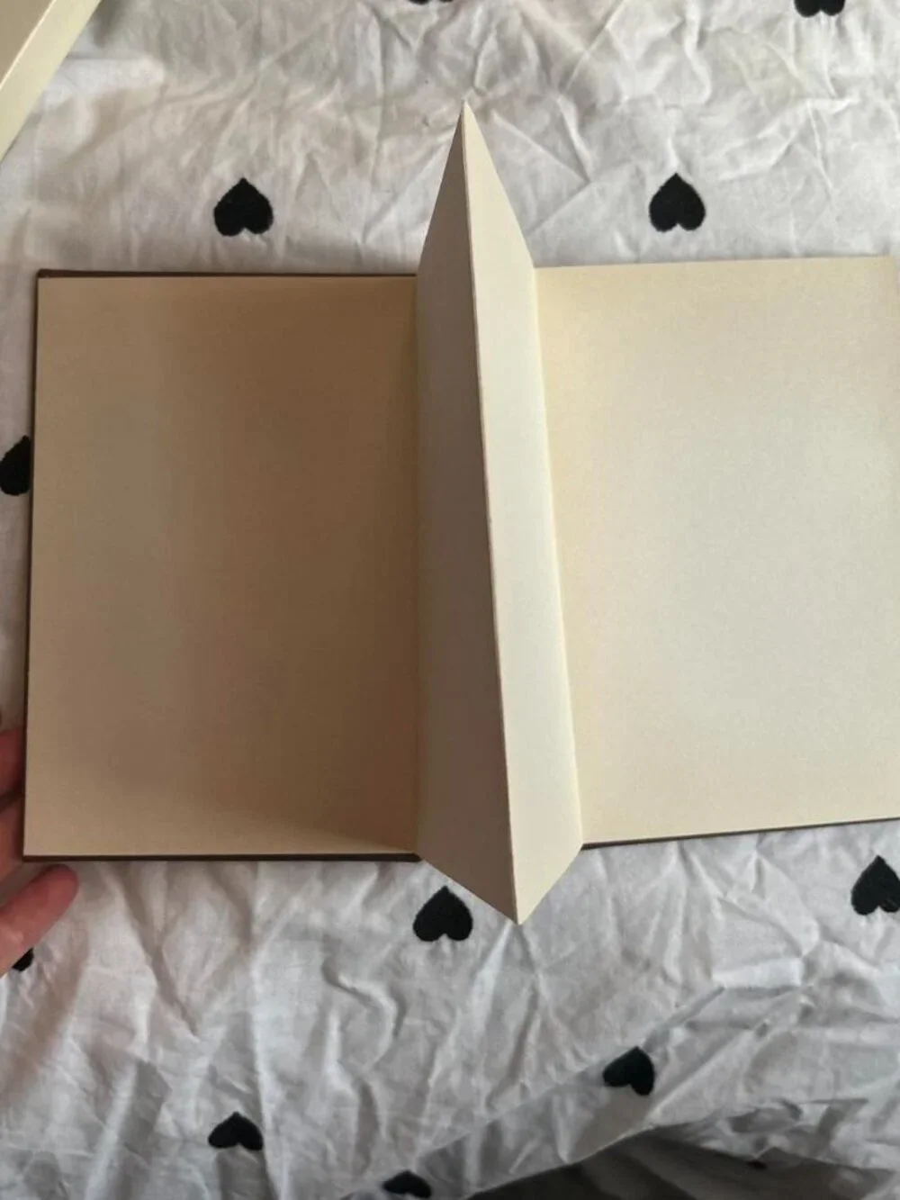 Small Accordion Style Brown Notebook
